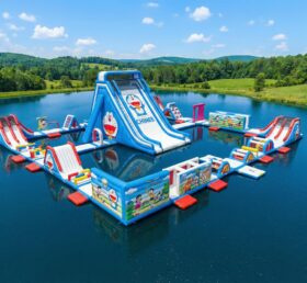 S631 Doraemon Thema Aufblasbarer Wasserpark