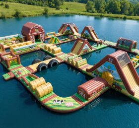 S633 Wasserpark mit Bauernhof-Motiv
