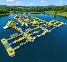 S639 Minions Thema Aufblasbarer Wasserpark