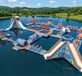 S668 Blippi Wonders Thema Aufblasbarer Wasserpark