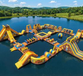 S670 Bob der Baumeister Themen-Aufblasbarer Wasserpark