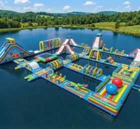 S675 Cocomelon Thema Aufblasbarer Wasserpark