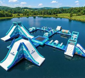 S678 Delfin-Themen Aufblasbarer Wasserpark