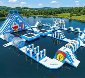 S679 Doraemon Thema Aufblasbarer Wasserpark