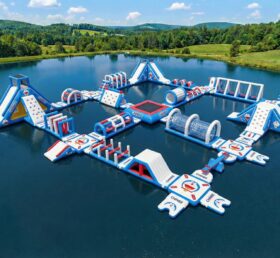 S680 Doraemon Themenbezogener Aufblasbarer Wasserpark