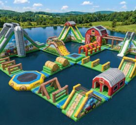 S683 Bauernhof-Thema Aufblasbarer Wasserpark