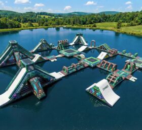 S693 Themenpark Magischer Wald Aufblasbarer Wasserpark