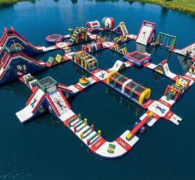 S700 Popeye Thema Aufblasbarer Wasserpark