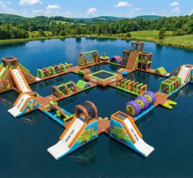 S703 Scooby-Doo Themen-Aufblasbarer Wasserpark