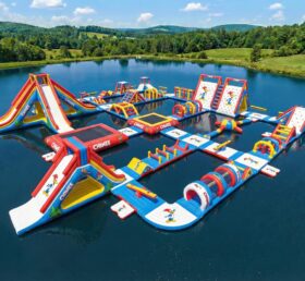 S716 Woody Woodpecker Thema Aufblasbarer Wasserpark