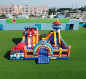 T2-7141 Paw Patrol Thema aufblasbare Hüpfburg