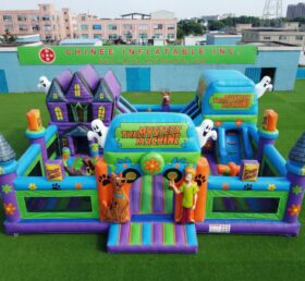 T2-7154 Scooby-Doo Themen Hüpfburg