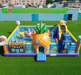 T2-7159 SpongeBob Thema Aufblasbare Hüpfburg