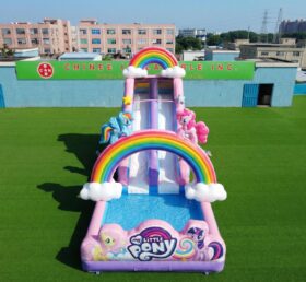 T8-6174 My Little Pony Thema Aufblasbare Wasserrutsche