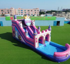 T8-6177 Nella Ritter Thema Aufblasbare Wasserrutsche