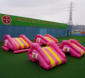 T11-560B Aufblasbare Rosa Rutsche für Poolaktivitäten
