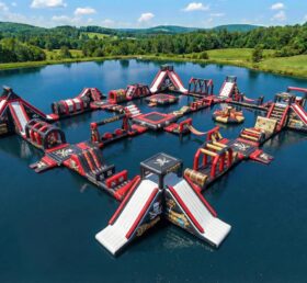 S736 Piraten-Thema Aufblasbarer Wasserpark