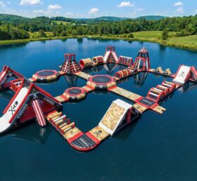 S737 Piraten-Themen aufblasbarer Wasserpark