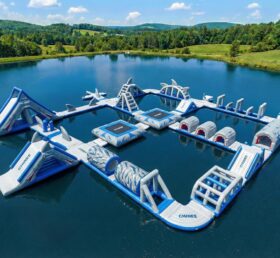 S742 Hai-Themen aufblasbarer Wasserpark