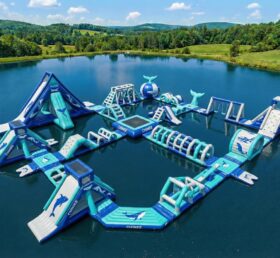 S750 Wal-Themen aufblasbarer Wasserpark