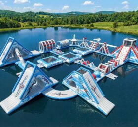 S755 Flugzeug-Themen Aufblasbarer Wasserpark