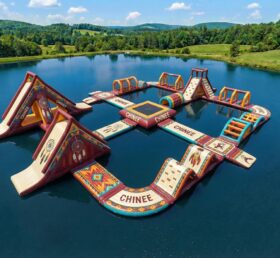 S757 Indianer-Thema Aufblasbarer Wasserpark