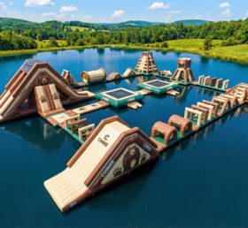 S759 Bären-Thema Aufblasbarer Wasserpark