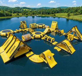 S760 Bienen-Thema Aufblasbarer Wasserpark
