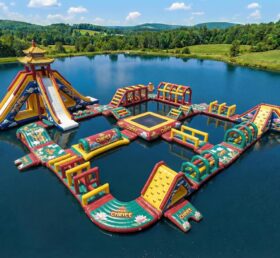 S766 Chinesischer Stil Themen Inflatable Wasserpark