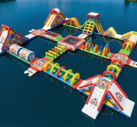 S768 Clown-Thema Aufblasbarer Wasserpark