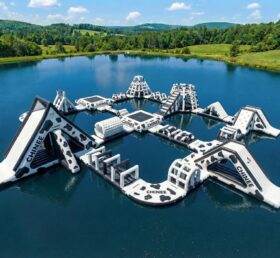 S769 Kuh-Themen Aufblasbarer Wasserpark