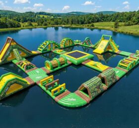 S771 Krokodil-Themen Aufblasbarer Wasserpark