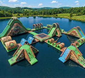 S773 Dinosaurier-Themen aufblasbarer Wasserpark
