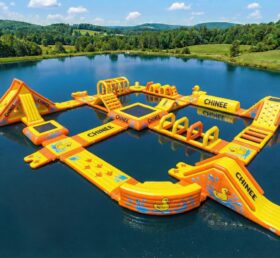 S777 Enten-Thema Aufblasbarer Wasserpark