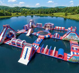 S784 Riesenrad-Thema Aufblasbarer Wasserpark
