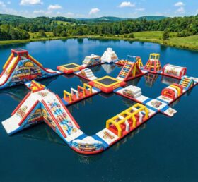 S787 Imbisswagen Themenpark Aufblasbarer Wasserpark