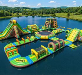 S795 Dschungel-Thema Aufblasbarer Wasserpark