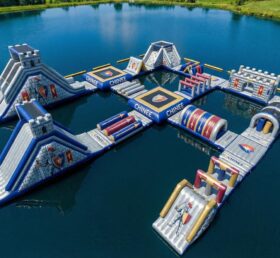 S797 Ritter-Themen Aufblasbarer Wasserpark