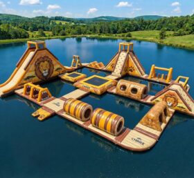 S798 Löwen-Thema Aufblasbarer Wasserpark