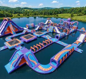 S807 Oktopus-Themen Aufblasbarer Wasserpark