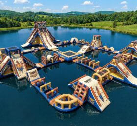 S808 Eulen-Themen Aufblasbarer Wasserpark