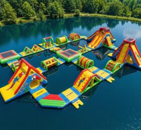 S810 Papageien-Themen aufblasbarer Wasserpark