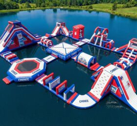 S817 Postamt-Thema Aufblasbarer Wasserpark