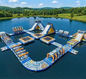 S819 Roboter-Thema Aufblasbarer Wasserpark