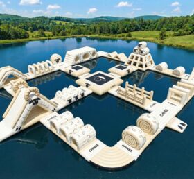 S823 Schaf-Themen Aufblasbarer Wasserpark