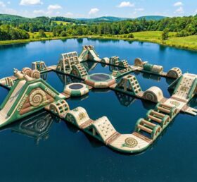S824 Schnecken-Thema Aufblasbarer Wasserpark
