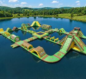 S831 Schildkröten-Thema Aufblasbarer Wasserpark