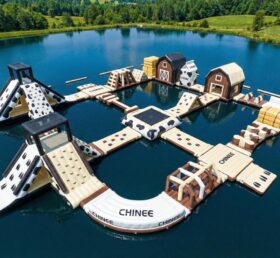 S844 Kuh-Thema Aufblasbarer Wasserpark