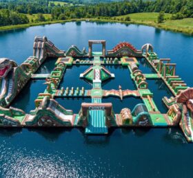 S848 Dinosaurier-Themen Aufblasbarer Wasserpark