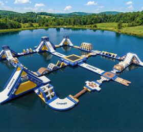 S849 Hunde-Themen Aufblasbarer Wasserpark